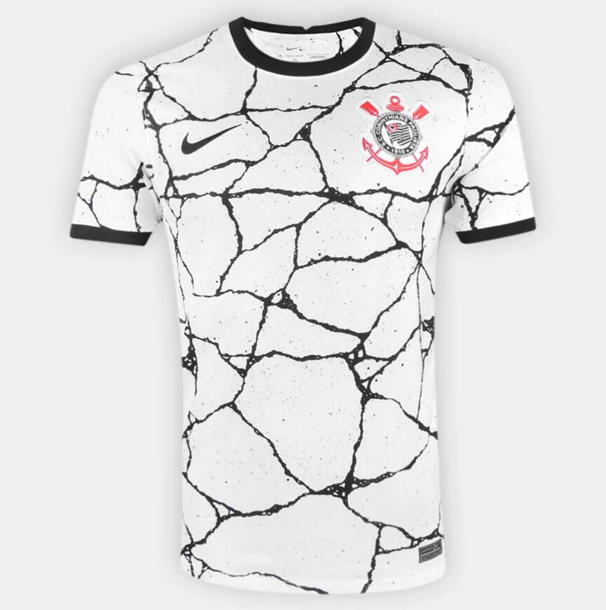 2021/22 SC Corinthians Home Kit Soccer Jersey Player Version